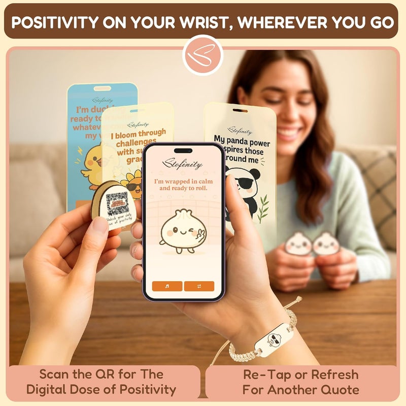 STOFINITY Emotional Support Dumplings Cards - Positive Affirmation Jar with 60 Uplifting Notes, Funny Christmas Gifts for Teen Girls, Women, Teacher, Tween, Birthday Gifts for Teen Girls Trendy Stuff - Image 5